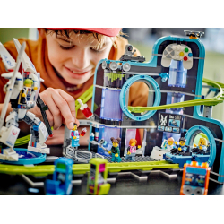 Klocki LEGO 60421 Park Świat Robotów z Rollercoasterem CITY